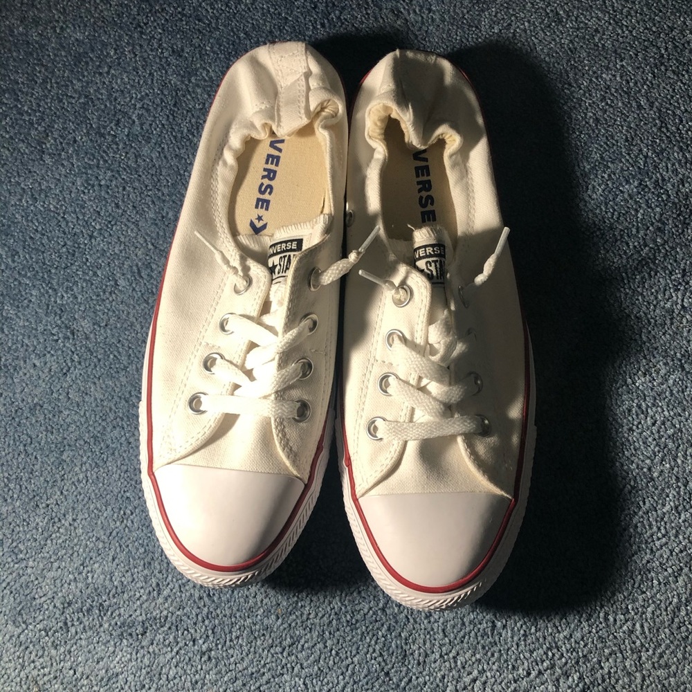 Converse White All-Star Shoreline Slip